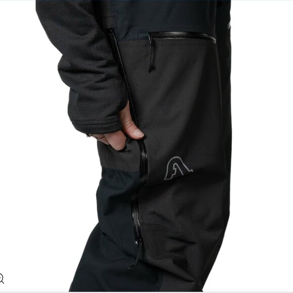 Flylow Moxie Bib Pant Women's M, Black - Picture 4 of 5